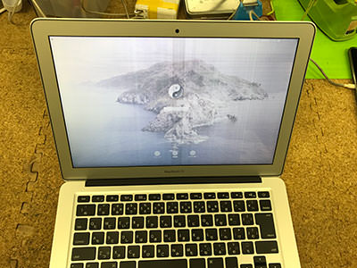 MacBook Air 画面がぼやける