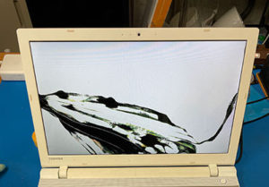 PT45RGD-SHA 画面割れ