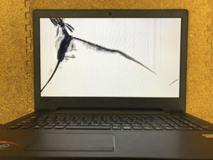 110-15AST 液晶割れ