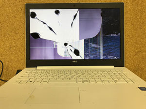 NS100/K2W-H6 画面割れ