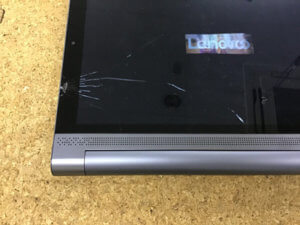 Yoga Tab 3 pro 液晶割れ