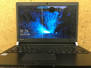 RX73/FBE 液晶割れ