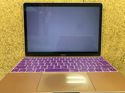 MacBook 12 画面が白い修理