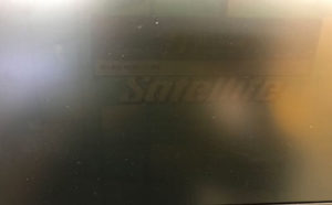 Windows xp 画面がうっすら