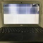 富士通 FMVA53D1Bの液晶割れ パソコン修理・買取