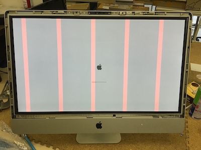 Mac 画面に線が入った修理 液晶交換 液晶修理センター