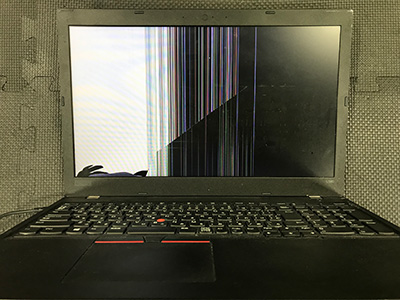 Lenovo ThinkPad L580の画面割れ パソコン修理・買取 | 液晶修理センター