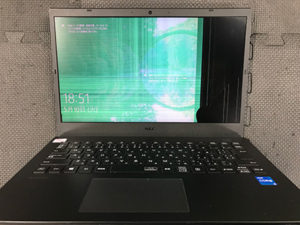 PC-VKT42M3763N9 液晶割れ