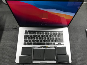 MacBook Pro 16のバッテリー交換