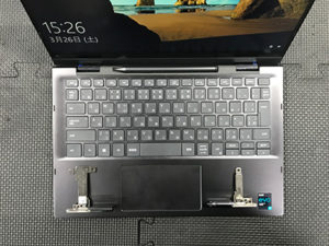 Inspiron 13 7000 2-in-1のヒンジ交換