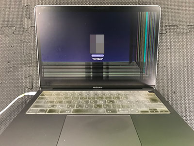 MacBook Air (M1,2020) A2337の液晶割れパネル交換 修理・買取 | 液晶 