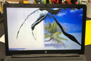 HP 255 G7 液晶割れ