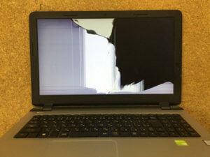 VF-HE11-F5 液晶割れ