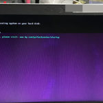 ProBook 650 G4　画面が紫色