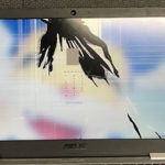 ASUS Chromebook C523NAの液晶修理 画面割れ