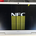 NEC GN15C6/THの液晶修理 亀裂による表示不良