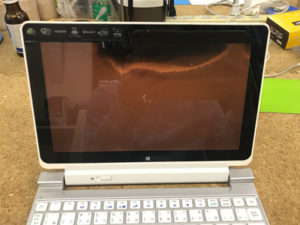 タブレット 液漏れ