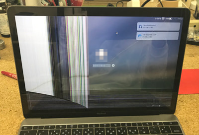 Macbook 表示不良