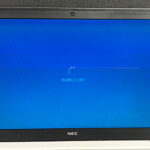 NEC PC-NS100N2Wの液晶パネル交換 画面に線が入った