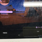 NEC PC-SN242FRAB 画面の文字が赤く滲むパソコン修理