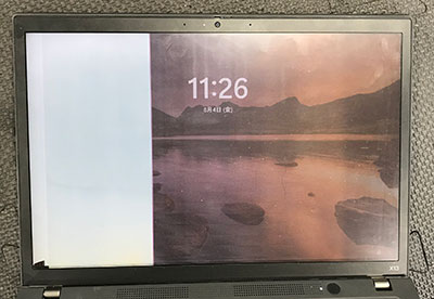ThinkPad X13 Gen2 液晶修理