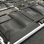 MacBook Pro 15 A1398 2015年のバッテリー交換 膨張による故障