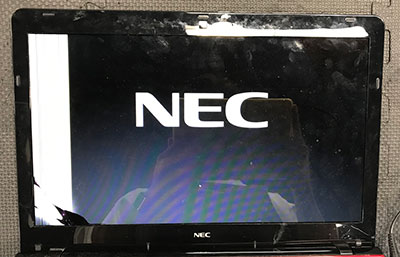 NEC PC-LS550MSR Windows10 インテルコアi5 画面割れサウンド機能