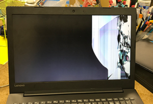 ideapad 330-15IKB 液晶割れ