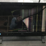 パソコンが地震で転倒して画面が割れた修理 富士通 FH56/SD