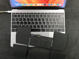 MacBook 12 バッテリー交換