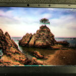 NEC PC-N1585AAL 液晶に横縞やゴーストが出る症状の修理事例｜熊本県