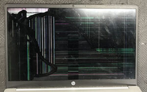 HP 15-fc0003AU 液晶割れ