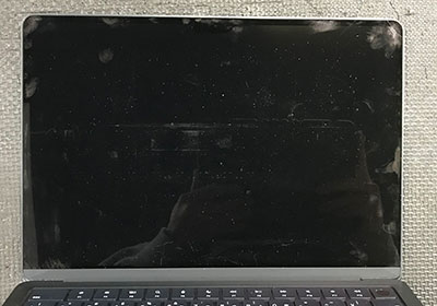 MacBook Air M4 A3240　液晶割れ