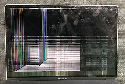MacBook Pro 16インチ 液晶割れ