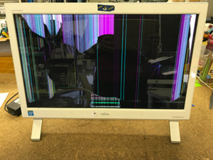 ESPRIMO 画面割れ