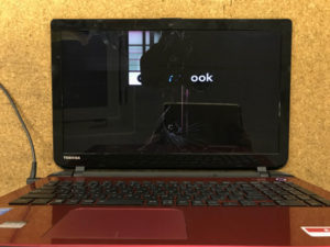 PT75NRP-BHA 画面割れ