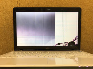 LS150/NS 画面割れ