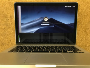 Mac液晶割れ