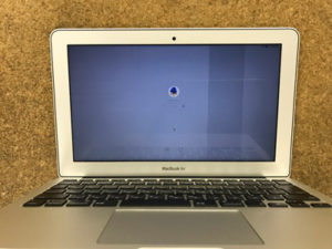 MacBook Air 画面のちらつき