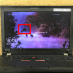 Lenovo ThinkPad L420の液晶修理 画面割れ