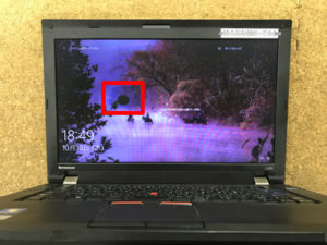 ThinkPad L420 画面割れ