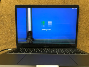 MPXV2J/A 画面に線