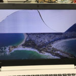船橋のパソコン修理 Lenovo ideapad 330の画面割れ