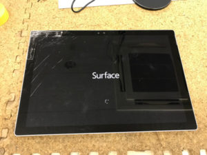 surface pro 4 画面割れ