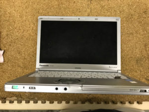 CF-SX3 画面が映らない