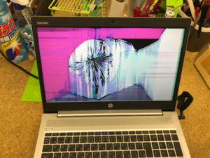 HP G6 画面割れ