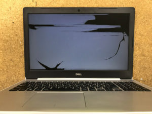 dell 画面割れ