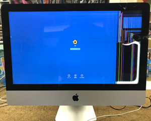 iMac late 2015 液晶割れ