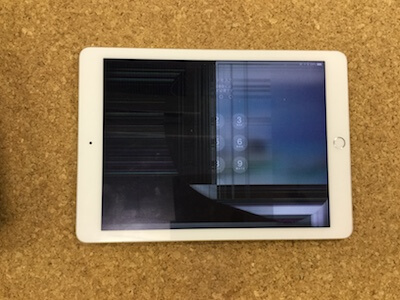 iPadAir2 液晶割れ