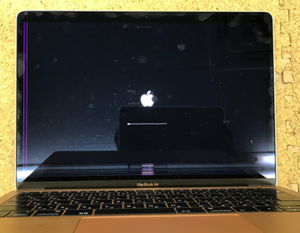 MacBook Air 2018 画面に線
